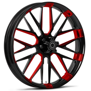 RYD Wheels Insulator Touch Of Color All Red Wheels