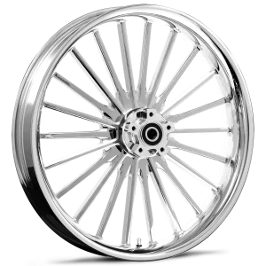 Chrome Harley Wheel - RYD Wheels Pulse chrome Wheels