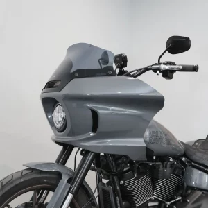 6"-10" Flare™ Windshield, Dark Smoke, 2018-2024 Softail Low Rider ST