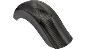 SlyFox Rear Carbon Fiber Fender ,Gloss Black