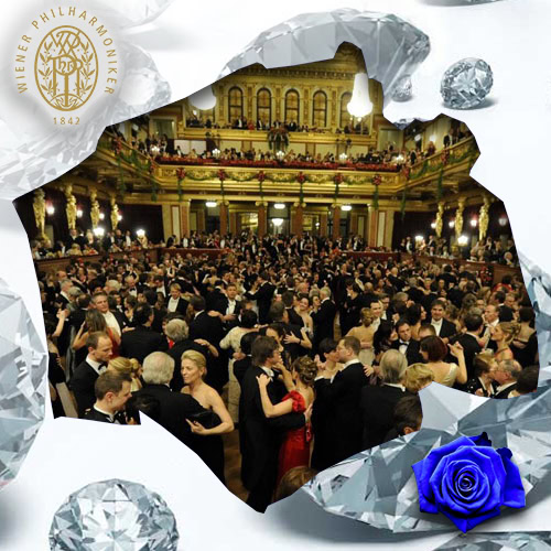 Wiener Philharmonikerball - Musikverein - BlueRose Ballbegleitung, Tanzpartner und Taxitänzer