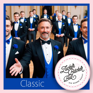 Classic Package BlueRose Zuckerbäckerball