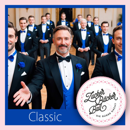 Classic Package BlueRose Zuckerbäckerball