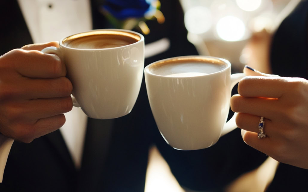 Coffee Welcome Drink at the Coffee Brewers Ball