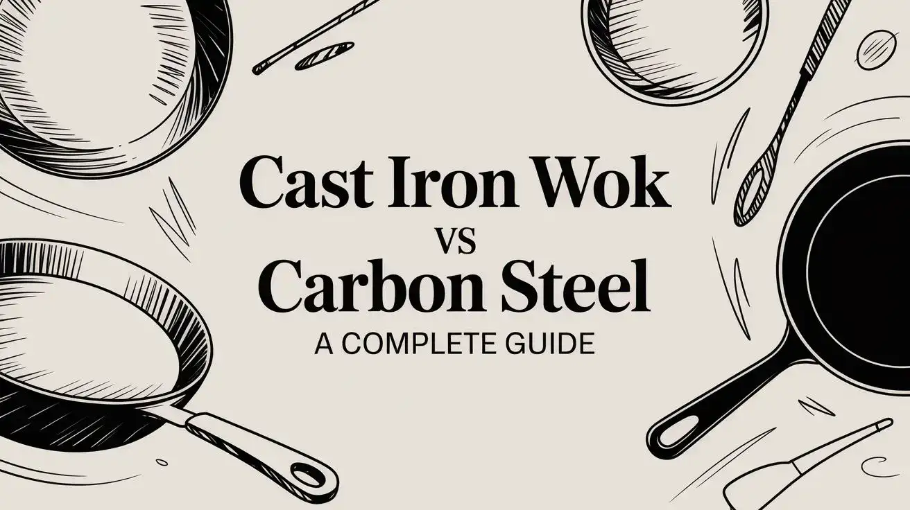 Cast Iron Wok vs Carbon Steel A Complete Guide
