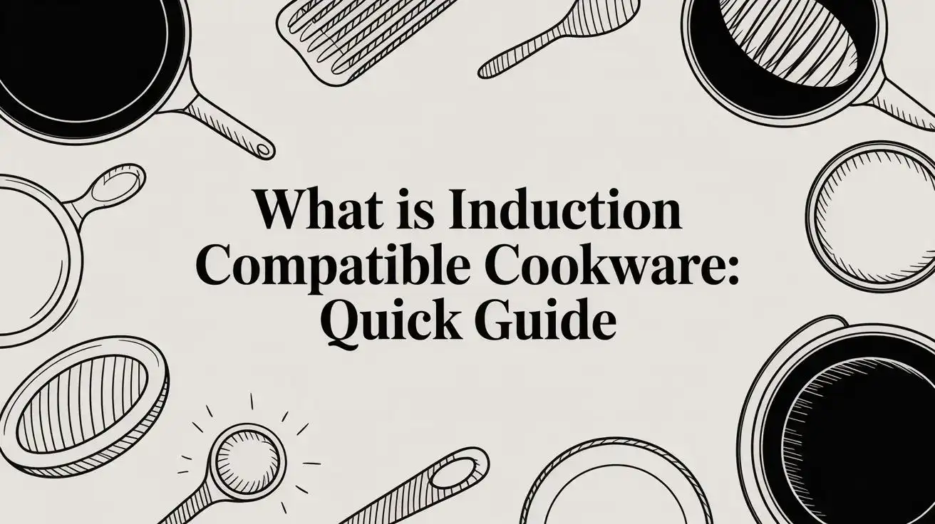 What is induction compatible cookware: quick guide