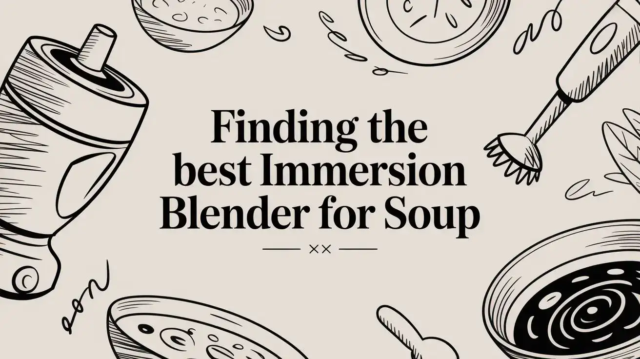 Finding the Best Immersion Blender for Soup