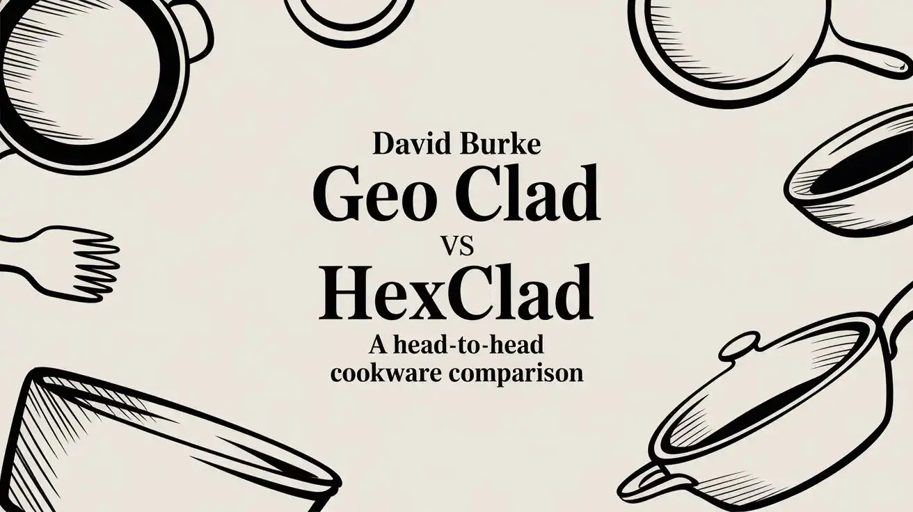David Burke Geo Clad vs HexClad A Head-to-Head Cookware Comparison