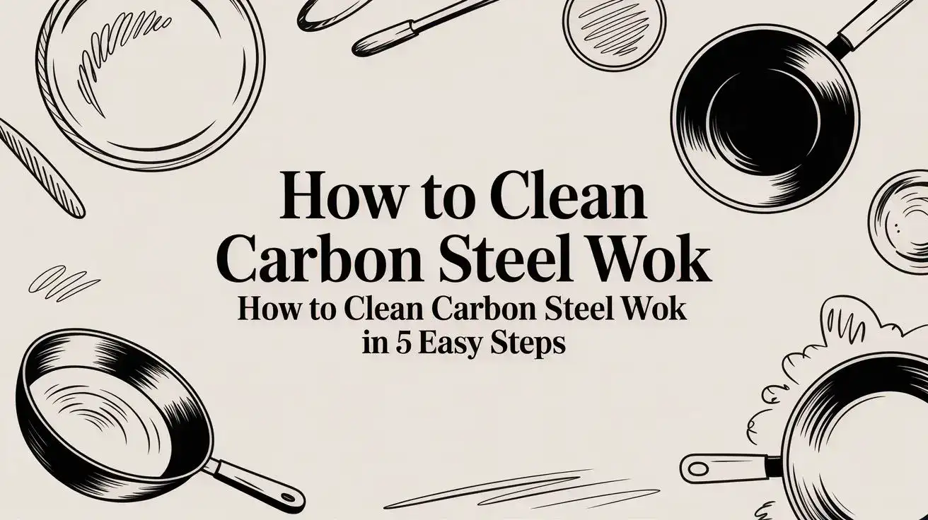 How to Clean Carbon Steel Wok: how to clean carbon steel wok in 5 easy steps