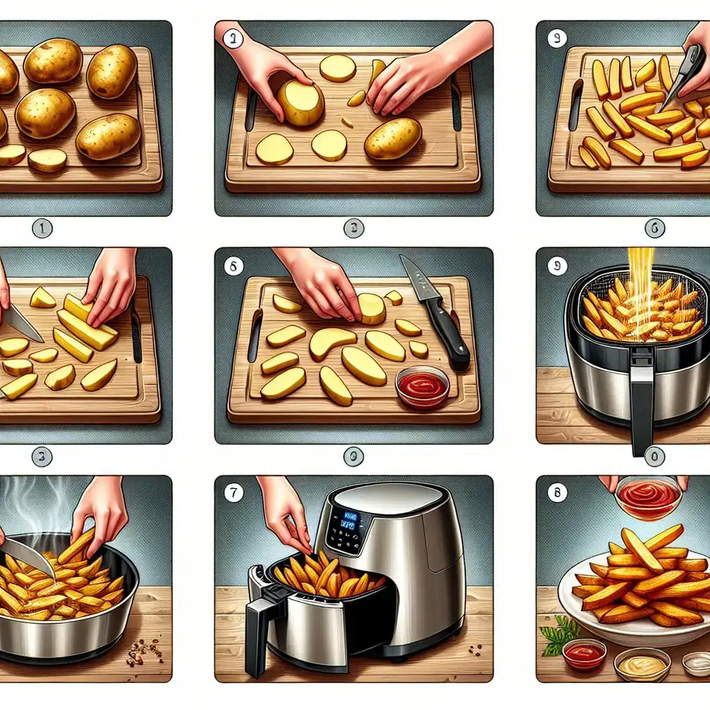 Perfectly Crispy French Fries in Your Ninja Air Fryer: A Step-by-Step Guide
