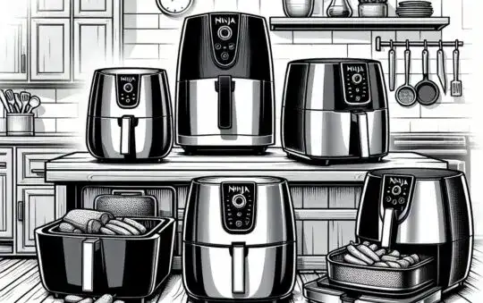 Top Ninja Air Fryers for Families of 5: Healthy Cooking Made Easy
