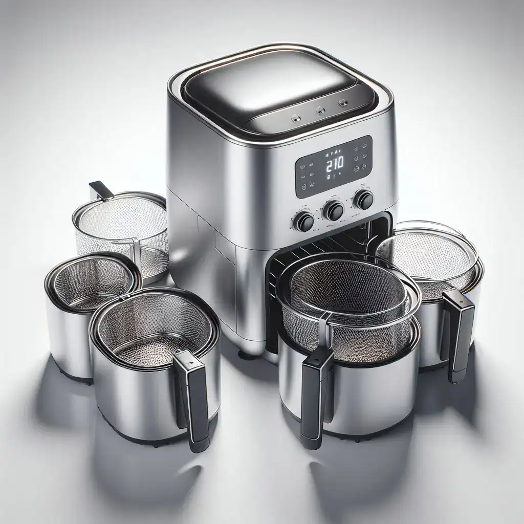 Top 5 Best Air Fryers with Stainless Steel Baskets for Healthy Cooking