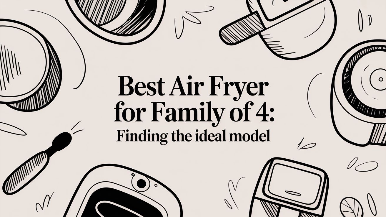 Best air fryer for family of 4: Finding the Ideal Model