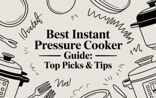 Best Instant Pressure Cooker Guide: Top Picks & Tips