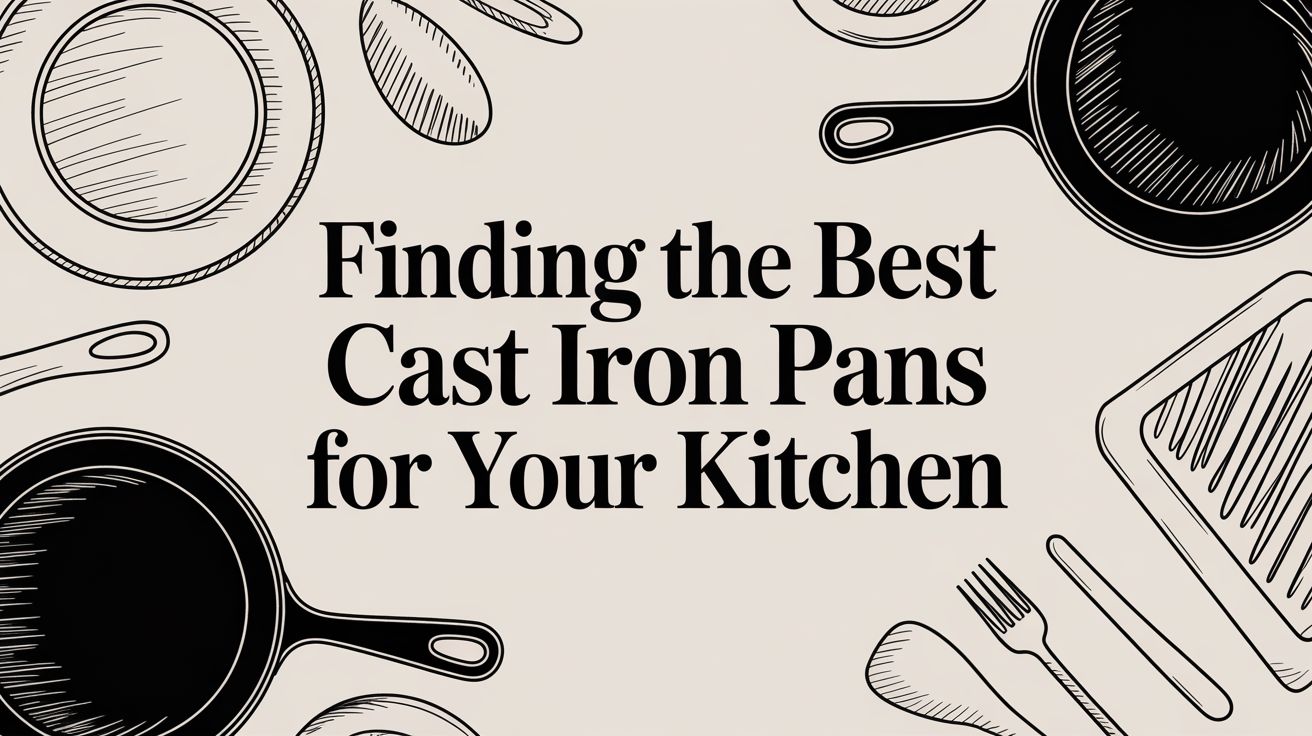 Finding the Best Cast Iron Pans for Your Kitchen