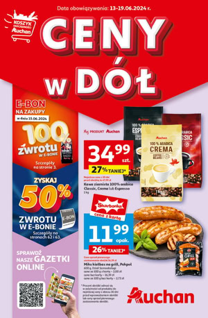 gazetka promocyjna auchan ceny w dół