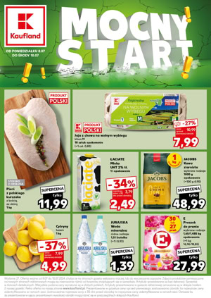 gazetka kaufland mocny start