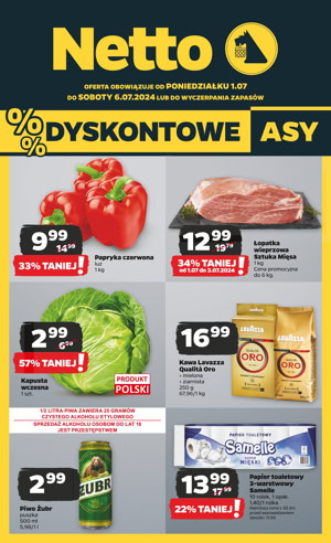 gazetka promocyjna netto dyskontowe asy