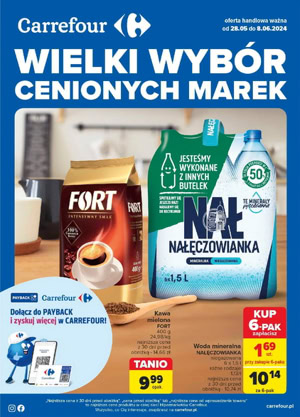 gazetka carrefour cenione marki