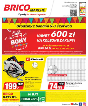 gazetka bricomarche Bony urodzinowe