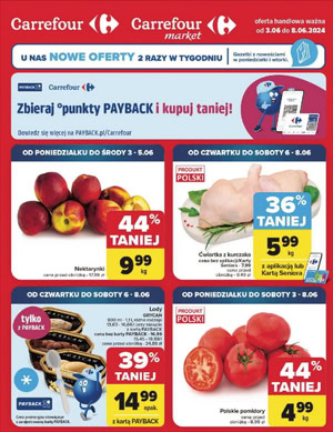 gazetka carrefour taniej payback