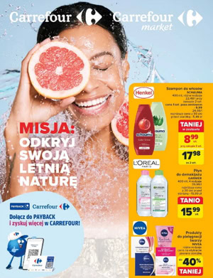 gazetka carrefour Odkryj letnią naturę