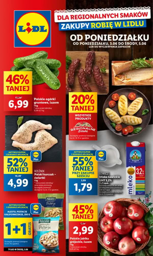 gazetka lidl regionalne smaki