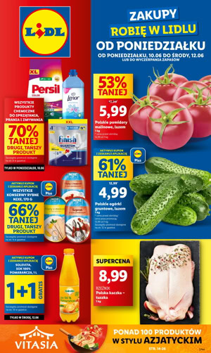 gazetka lidl od poniedziałku 10 06