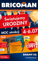 gazetka promocyjna bricoman Świętujemy urodziny moc atrakcji