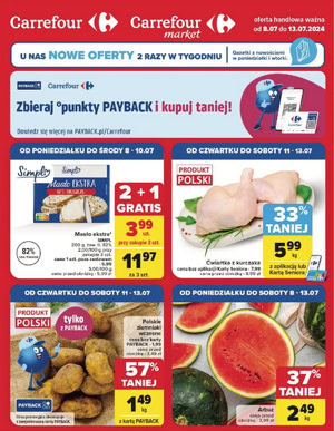 gazetka carrefour punkty payback