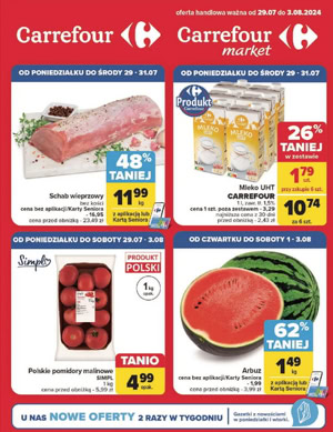 gazetka promocyjna Carrefour 29 07