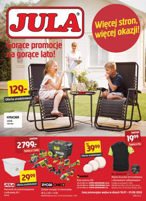 Gazetka Jula Gorące promocje na lato