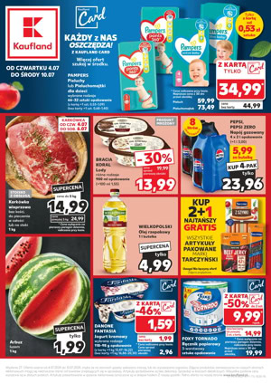 gazetka promocyjna kaufland card