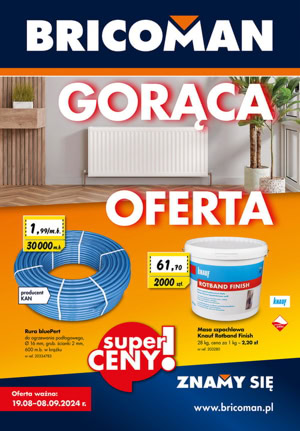 Gazetka promocyjna bricoman Gorąca oferta