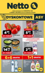 gazetka promocyjna Dyskontowe asy Netto od 1 08