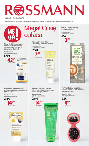 gazetka promocyjna Rossmann mega się opłaca