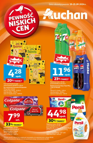 Gazetka promocyjna Auchan Pewność niskich cen