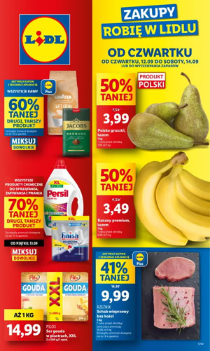 Gazetka promocyjna Lidl od czwartku 12 09