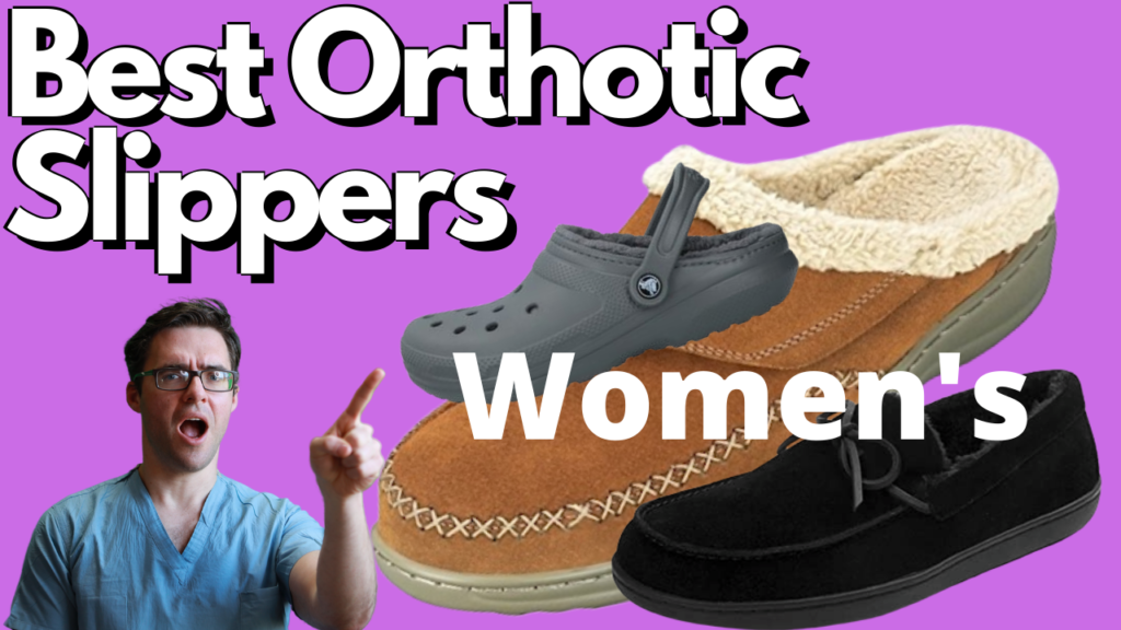 Womens Orthotic Slippers