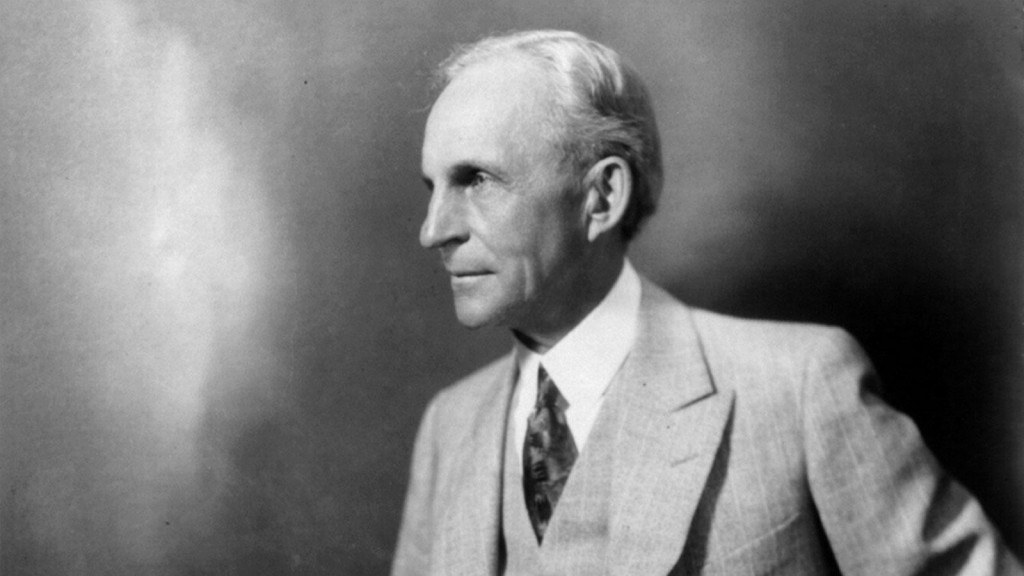 (Photo : Portrait d'Henry Ford en 1934 / Wiki)