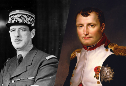 De Gaulle et Napoléon