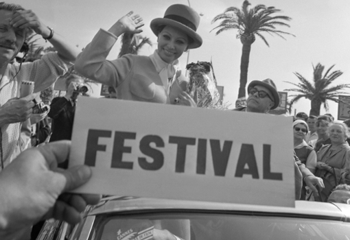 Sophia Loren Carlo Ponti Festival de Cannes