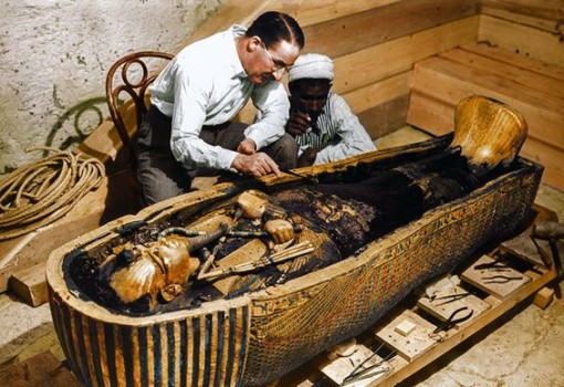 Pharaon Toutankhamon tombeau