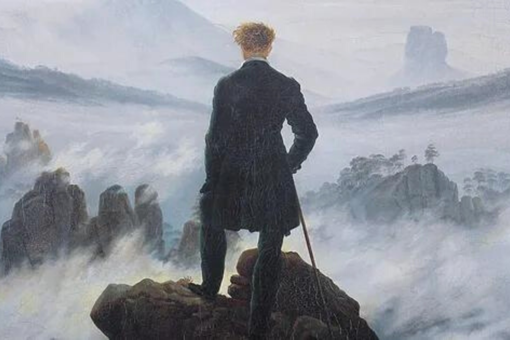 Le Voyageur contemplant une mer de nuages Nietzsche Raphael Doan
