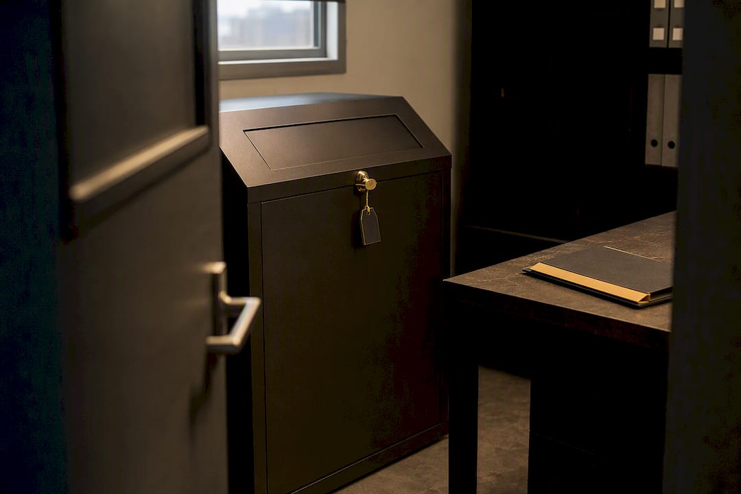 1789299397232_Locked-confidential-waste-console-with-tamper-seal Locked confidential waste console with tamper seal