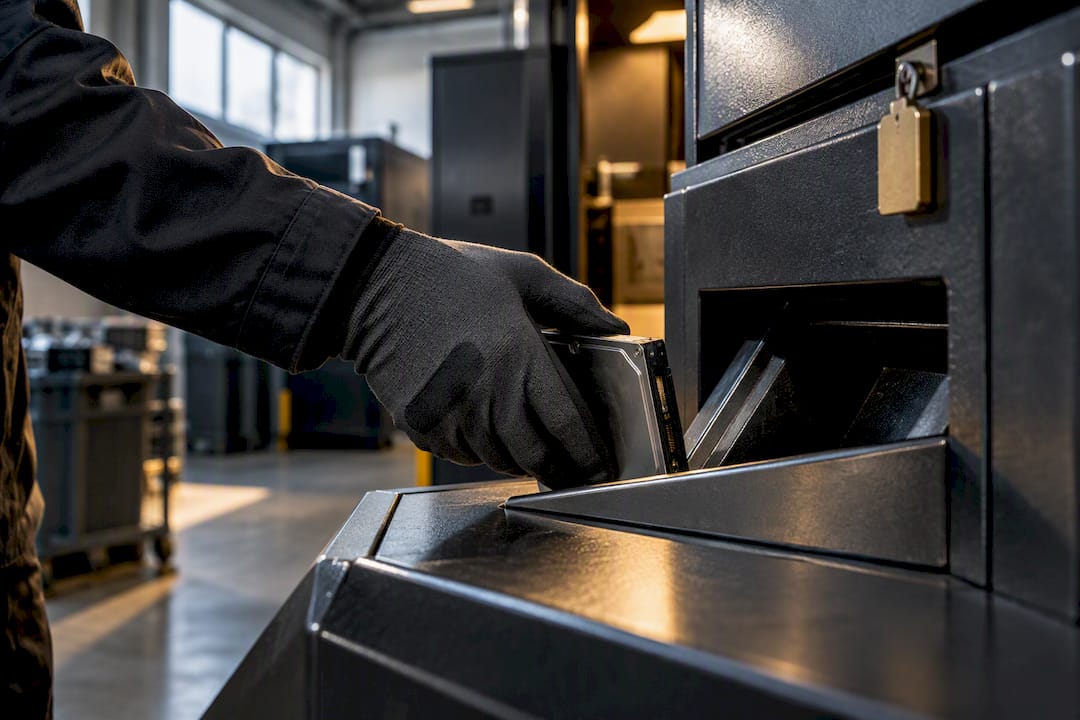 1789747610890_Secure-hard-drive-collection-at-treatment-facility Secure hard drive collection at treatment facility