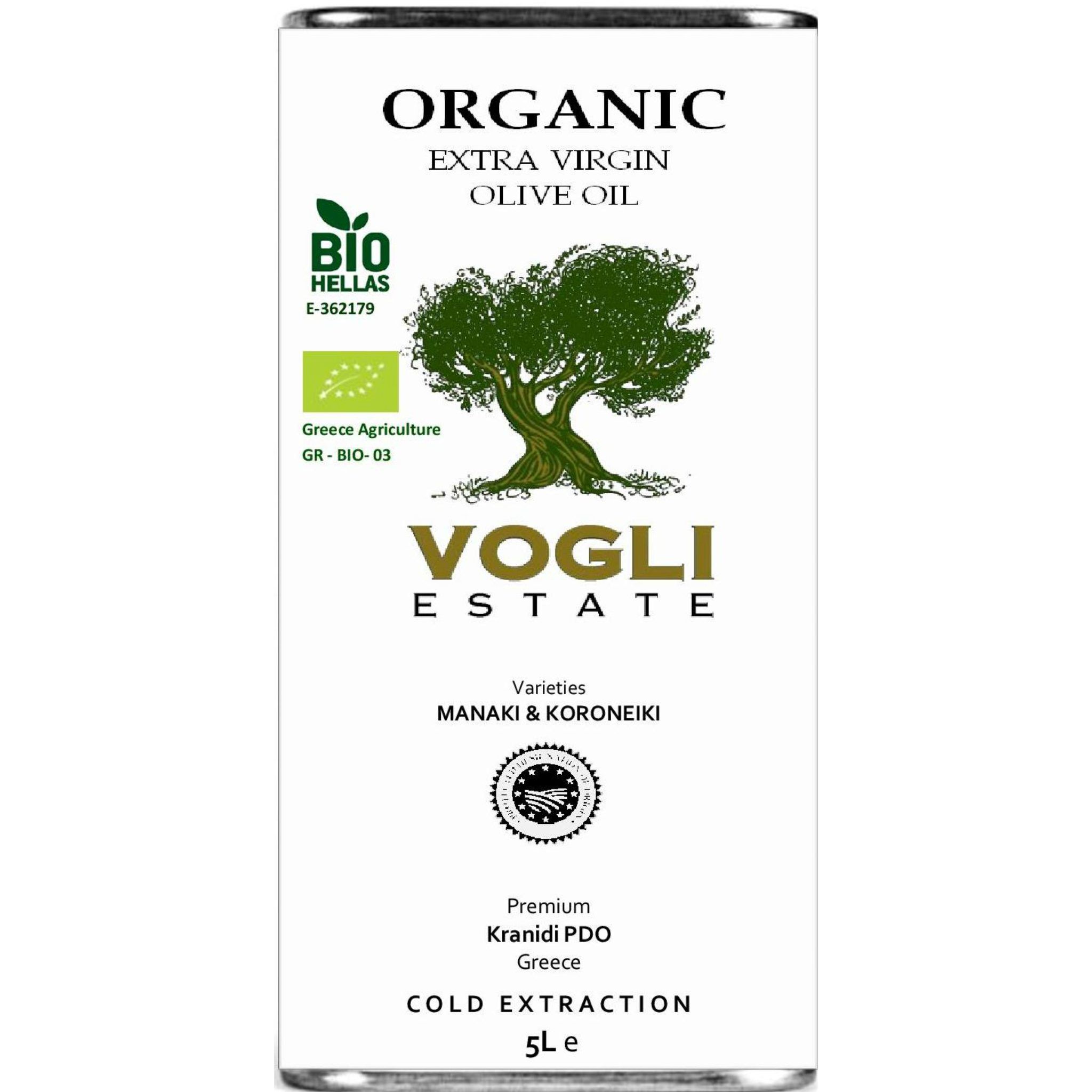 Vogli Estate Bio Olive oil 5l