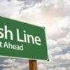 finish line
