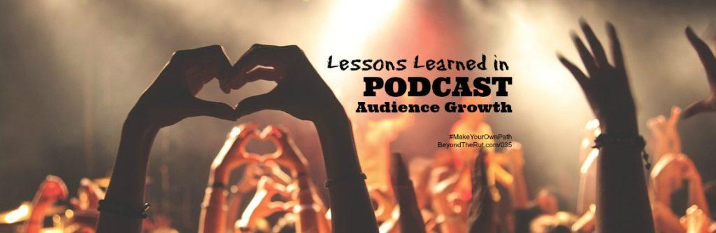 BtR 035 Podcast Audience Growth