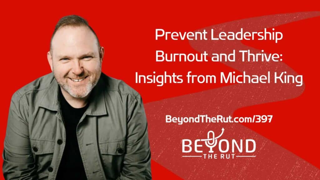 Michael King helps C-Suite leaders prevent burnout in themselves and their teams to create a thriving workplace.